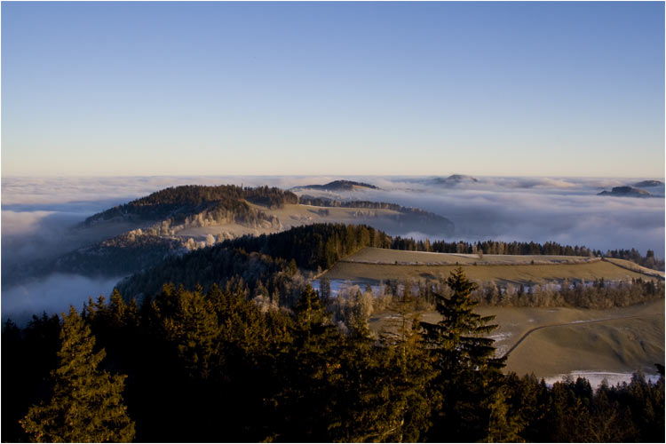 Aussicht aus dem Bachtelturm