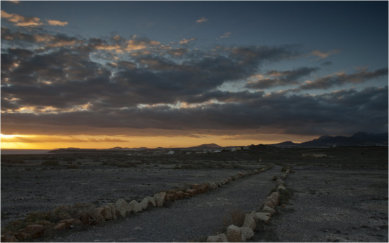 Abendstimmungen in der Nähe von El Médano