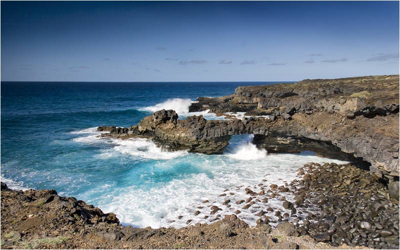 Schroffe Landschaft am Punto de Teno