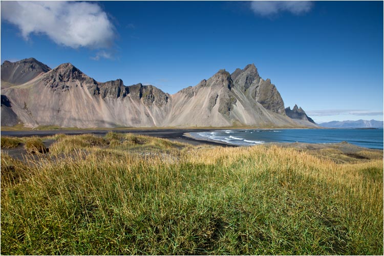 Stokksnes, im Süden des Landes