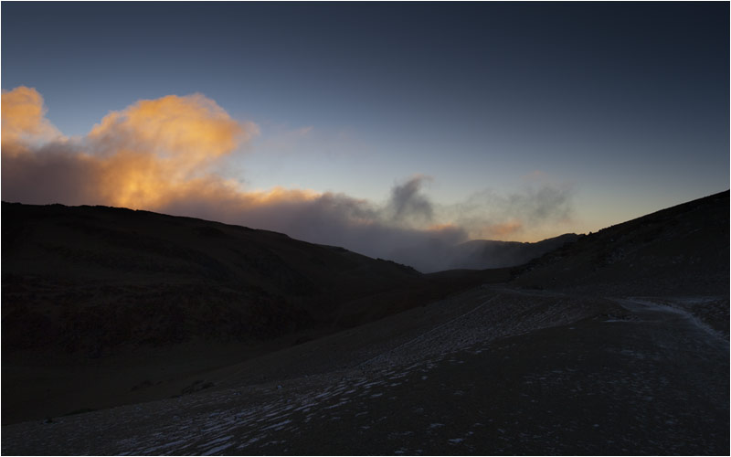 Morgenstimmung in der Kälte, Pico del Teide