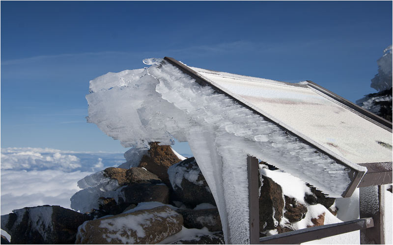 Vereiste Panoramatafel, Pico del Teide