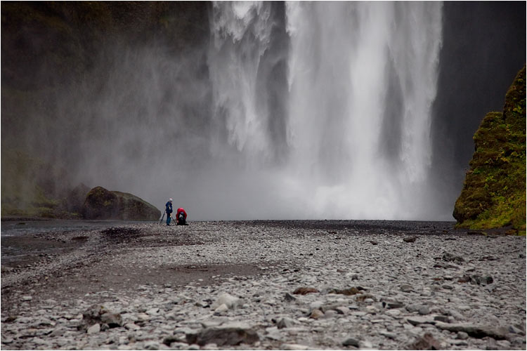 Skógafoss am hellen Tag II