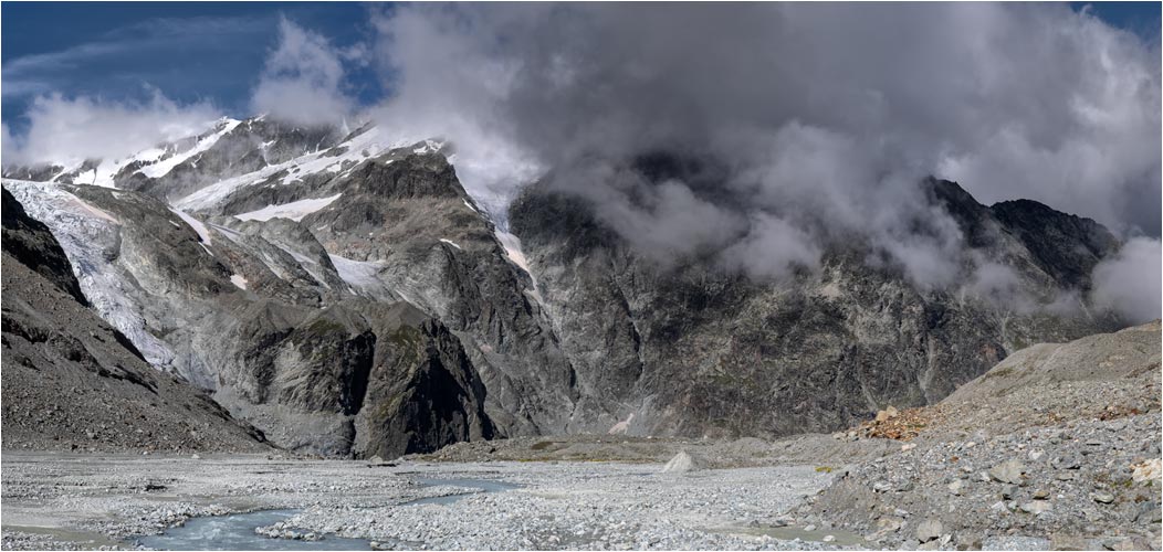 Plaine du Haut Glacier d'Arolla