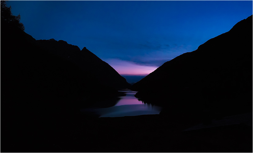 Okt. Lac des Places de Moulin / Italien