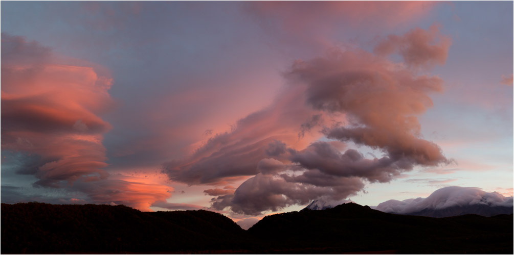 ... mit grandioser Wolkengestalt...