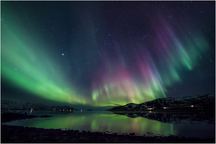 Polarlicht der schönste Art