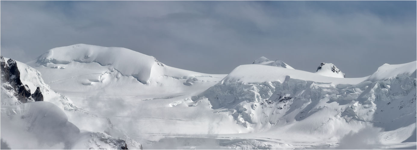 Der Weissgrat. Blick aus der Fluealp