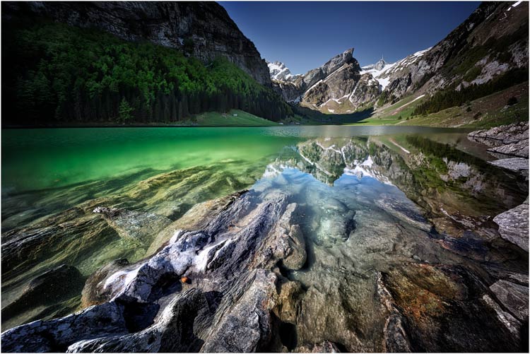 Seealpsee in der Morgenstunde