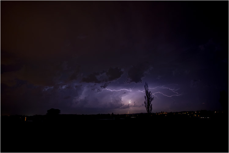 Der Himmel tobt über Uster