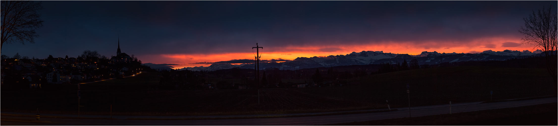 Ganz spezielle Stimmung am Horizont