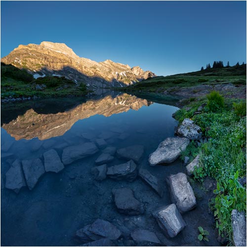 Morgenstunde am Trübsee, Engelberg