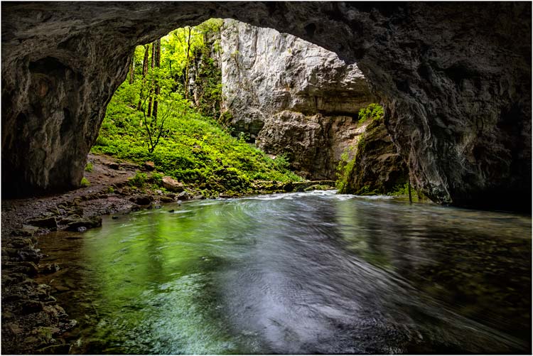 Die Canyon von Slovenien