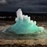 Geysir Strokkur, Wasserblase reisst